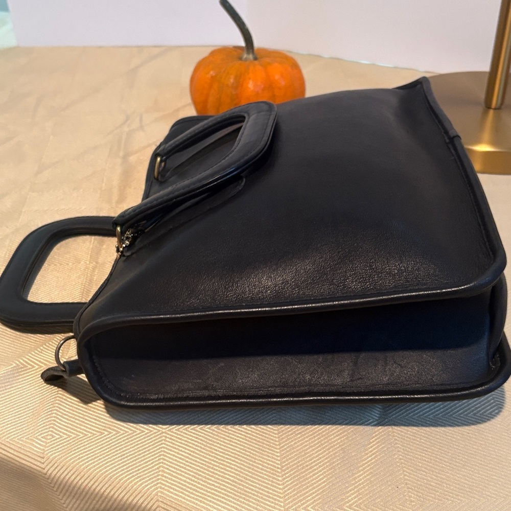 Vintage Coach Bonnie Cashin Era Slim Satchel #7711 or Briefcase - Perfect! - Picture 7 of 10